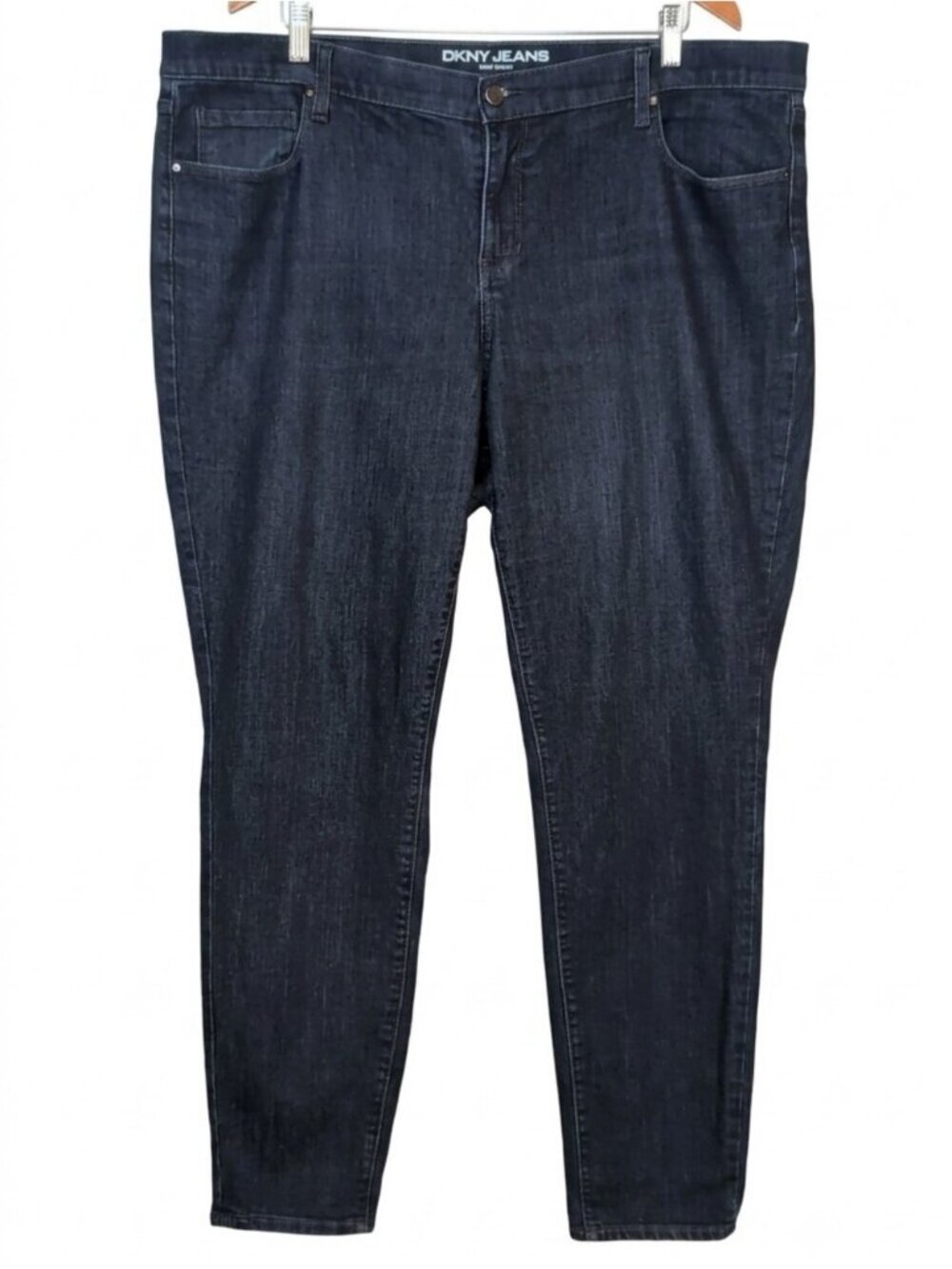 DKNY Jeans Soho Skinny Jeans Dark Wash Stretch Womens Plus Size 20W Curvy Denim